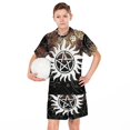 thumbnail image 6 of Supernatural Boys Short Sleeve T-Shirt And Shorts Outfit Set Activewear Mesh Short Set for Kids, 6 of 7