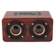 thumbnail image 2 of Altavoz Bluetooth retro con micrófono incorporado, altavoz inalámbrico portátil, compatible con tarjeta de memoria USB AUX MP3, 2 of 8