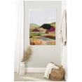 thumbnail image 3 of Kate and Laurel Dreamy Landscape Framed Canvas Wall Art by Nikita Jariwala 28 x 38 Sylvie White, Modern, Abstract, Nature Art for Wall Decor, Living Room, Bedroom, 3 of 8