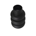 thumbnail image 6 of DecMode 12", 10"H Dimensional Bubble Black Glass Vase, Set of 2, 6 of 12