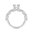 thumbnail image 3 of IGI Certified 2 Carat Oval Shape Lab Grown Diamond Engagement Ring | 14K White Gold | Ciara Petite Station Style Diamond Ring | FG-VS1-VS2 Quality Friendly Diamonds, 3 of 6