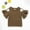 Brown, variant on TAIAOJING Girls Athletic Tank Tops Basic Baby Kids Ruffle Sleeve Off Shoulder Solid Color Cotton Tops Blouse 2-3 Years