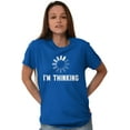 thumbnail image 3 of Thinking Loading Computer Nerd Geek Men's Graphic T Shirt Tees Brisco Brands M, 3 of 6