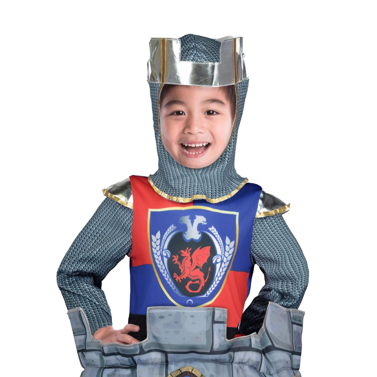 Costume de chevalier dans le château pour tout-petits 3T-4T. Walmart Exclusif.