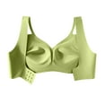 thumbnail image 4 of Gerichy Bras for Women Womens Bras, Compression Bra, Wirefree Bra, Stretchable Straps Bra Green,XL, 4 of 6