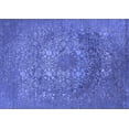 thumbnail image 1 of Ahgly Company Machine Washable Indoor Rectangle Oriental Blue Industrial Area Rugs, 7' x 9', 1 of 4