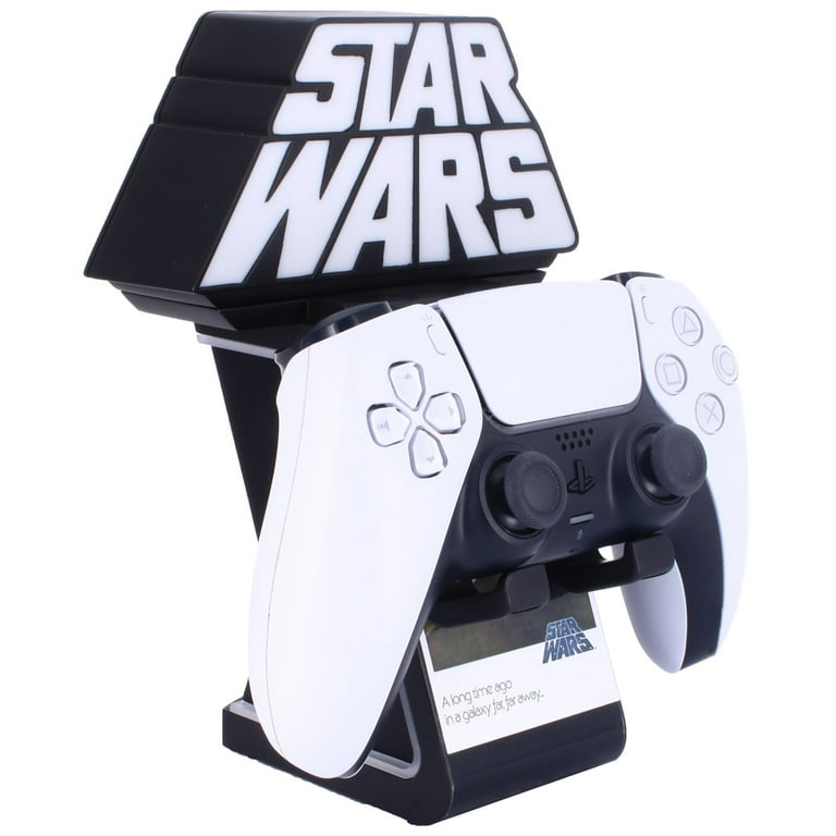 Cable Guys LED IKONS: Star Wars Classic Logo - Charging Phone & Controller  Holder - Officially Licensed, Includes 4' Charging Cable 