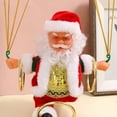 thumbnail image 4 of Muñeco de Papá Noel navideño, juguete eléctrico que canta y baila, regalo de Año Nuevo, suministros de decoración navideña, 4 of 6