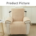 thumbnail image 3 of Crowdstage Recliner covers Lazy boy recliner chair covers Recliner cover Dog Couch For recliner chair That stay in place 23in Chair covers with arms Recliner chair covers, 3 of 9