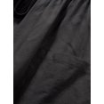 thumbnail image 4 of Plus Size Women's Solid Bow Knot Elastic Button Decor Casual Pants with Pockets, 4 of 14