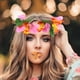 thumbnail image 3 of 6 diademas de flores hawaianas coloridas, tocados, coronas tropicales para luau hawaianos, suministros para fiestas (al azar), 3 of 7