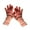 Orange powder, variant on Gieenan 1 Pair 2 Finger Touch Screens Gloves Winter Gloves Warm Gloves Knitted Gloves