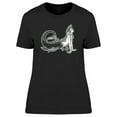 thumbnail image 1 of Fantasy Mermaid T-Shirt Women -Image by Shutterstock, Female x-Large, 1 of 2