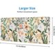 thumbnail image 2 of Floral Mouse Pad Stitched Edge XL Large Mousepad 31.5" X 12" Rubber Base Non Slip Desk Mat for Laptop Pc Computer Gaming, 2 of 4