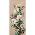 thumbnail image 2 of Jean Benner 8x14 Black Ornate Wood Framed Double Matted Museum Art Print Titled: Still Life with Flowers, 2 of 5