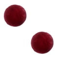 thumbnail image 1 of Kearding Almohadillas de asiento antideslizantes para sillas redondas con hebilla púrpura - 40 cm (16 pulgadas) 2piezas Vino rojo 14 pulgadas, 1 of 1