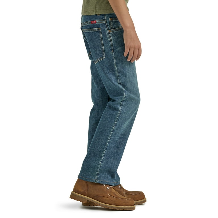 Wrangler Boys Bootcut Denim Jeans Sizes 4 18 Husky