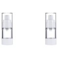 thumbnail image 2 of Vogacara Prácticas botellas pulverizadoras para loción, duraderas y a prueba de fugas, fabricadas con ABS, bomba de loción fácil de limpiar Cabeza redonda 15ml 2Conjunto, 2 of 6