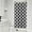 Black White Checkerboard, variant on Black White Checkerboard Checkered Pattern Shower Curtain 36"x72" ,Bathroom Decorative Shower Curtains Set with 12 Hooks,Modern Waterproof Washable Shower Curtain