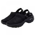 thumbnail image 1 of Sandales pour Femmes Demi-Serrage Surface en Filet Respirant Léger Coussin d'Air Chaussures Décontractées, 1 of 7