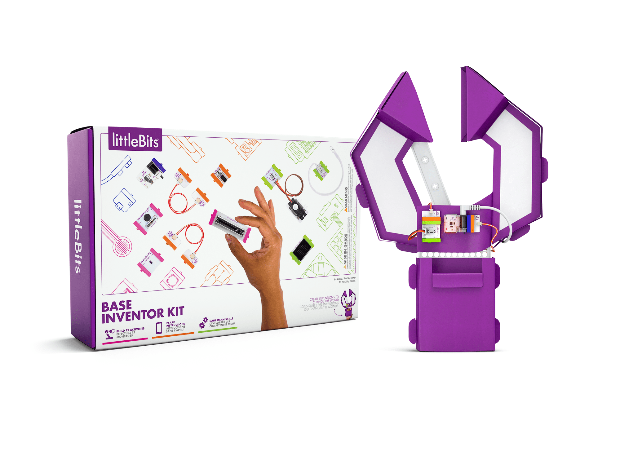 littleBits 電子工作 Base Kit ベース キット Amazon.co.jp: littleBits 電子工作 組み立てキット Base Kit