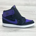thumbnail image 1 of Deep Purple Special Edition Satin Fabric A i r-Jor-dan High Tops AJKO Men’s Sz 11.5, 1 of 6