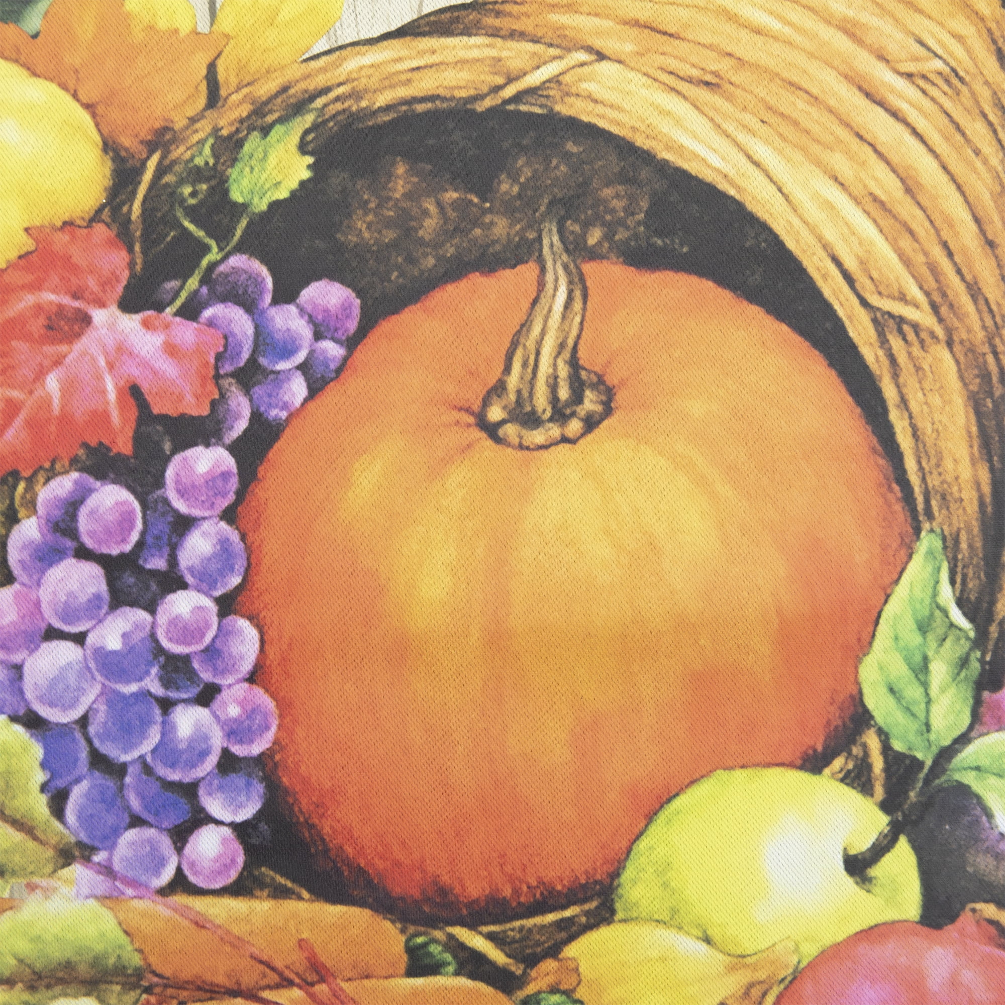 Cornucopia and Flowers Autumn Harvest Flag 12.5" x 18-Inch"