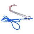thumbnail image 4 of Gancho pirata de plástico, accesorio para disfraz infantil, gancho de Halloween, gancho para fiesta de cosplay, gancho con cuerda para decoración de Halloween y eventos con temática pirata, 4 of 7