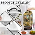thumbnail image 4 of HELLHERO Rooster and Sunflower Pattern There is only one dust cover Dust Cover for Blender Protection Polyester Kitchen Blender Dust Cover, 4 of 6