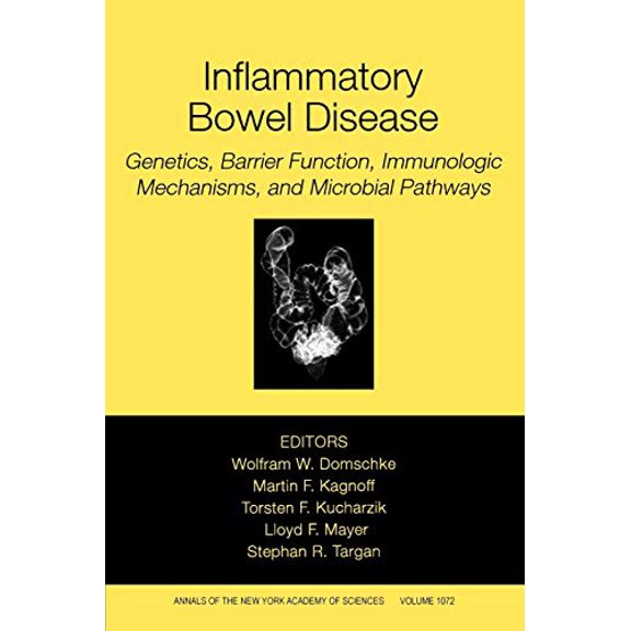 Pre-Owned Inflammatory Bowel Disease: Genetics, Barrier Function, and Immunological Mechanisms, and Microbial Pathways, Volume 1072