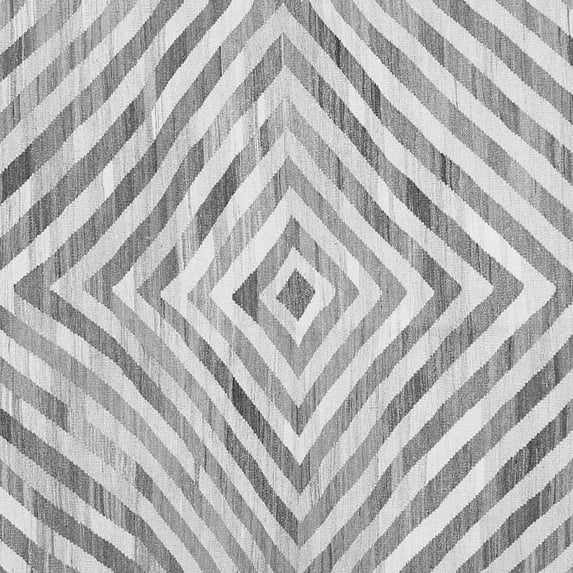 Ahgly Company Indoor Square Southwestern Gray Country Area Rugs, 3' Square