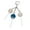 3, variant on Resin Candy Keychain Detailed Lollipop Shaped Key Rings For Keys Bag Charm Lightweight Decoration Multiple Color Options