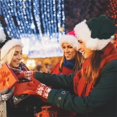 thumbnail image 7 of Clearance Christmas Hat, Red and White Comfortable Faux Fur Plush Velvet Santa Hat for Adults Men Women Christmas New Year Festive Party, 7 of 7