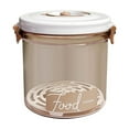 thumbnail image 2 of Food Vacuum Storage Box Sealed Fresh-Keeping Food Dispenser Large Capacity Round 1.05L YIWEI, 2 of 4