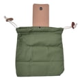 thumbnail image 2 of Foraging Bag, Portable Practical Collapsible Multipurpose Mushroom Hunting Bag PU Leather   For Hiking For Hunting For Camping, 2 of 8