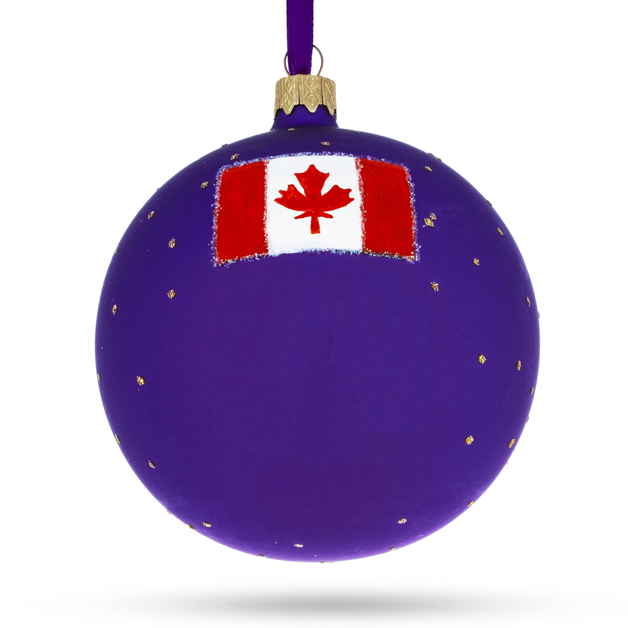 Glass Ball Christmas Ornament 4 Inches Stanley Park BestPysanky Vancouver Canada