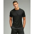 thumbnail image 2 of Real Essentials 5 Pack: Men’s Breeze Tech Crew Neck Workout T-Shirts Moisture-Wicking Athletic, Gym Shirts (Big And Tall), 2 of 6