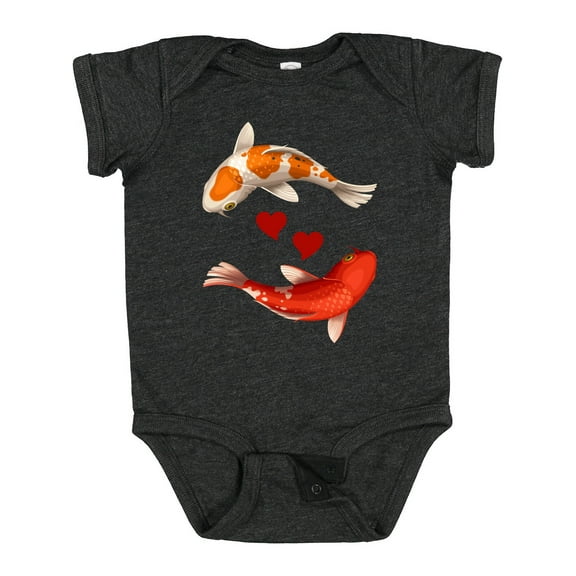Inktastic Koi Carp Fish Japanese Boys or Girls Baby Bodysuit
