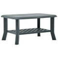 thumbnail image 1 of vidaXL Table Basse Verte 90x60x46 cm Plastique, 1 of 5