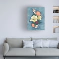 thumbnail image 3 of June Erica Vess 'Floral Portrait II' Canvas Art, 3 of 3