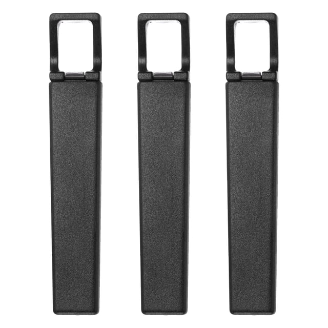 3 Piezas Sacacorchos de Viaje Unique Bargains de 4.2' Portátil Abrebotellas de Vino de Plástico Negro