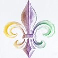 thumbnail image 2 of CafePress - Mardi Gras Fleur De Lis Infant Bodysuit - Baby Light Bodysuit, Size Newborn - 24 Months, 2 of 4
