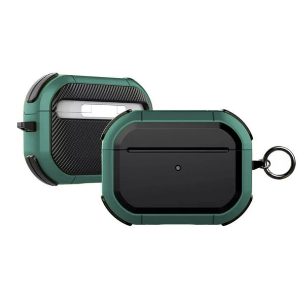 Funda Uso Rudo Gadget Collection Mx para Airpods Pro Gancho Verde