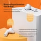 thumbnail image 2 of Auriculares Bluetooth QCY T12 TWS Hi-Fi Sound White, 2 of 4