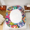 thumbnail image 5 of Castle Fairy Boys Girls Vintage Flower Twin Sheet Sets,Chic Floral Bedding, 5 of 7