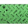 thumbnail image 1 of Ahgly Company Indoor Rectangle Abstract Emerald Green Modern Area Rugs, 2' x 5', 1 of 4