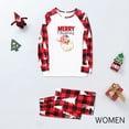 thumbnail image 2 of Nmnitkp Christmas Pajamas for Family Add Festive Atmosphere Christmas Family Matching Pajamas Christmas Pjs Holiday Nightwear Sleepwear Sets Long Sleeve Pjs, 2 of 5