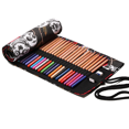 thumbnail image 1 of Envoltura de lápiz de lona, organizador de portalápices para colorear, rollo de lápiz para colorear, envoltura de bolsa de lápiz, 1 of 5
