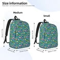 thumbnail image 3 of Rateoe Cars Transportation Pattern Canvas College Laptop Backpack,Travel Daypack,Durable Rucksack Travel Notebook Bag School Backpack Book Bag for Men Women-Medium, 3 of 7