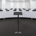 thumbnail image 4 of Miumaeov Acrylic Podium Tall Floor Standing Speaking Podium Lectern Pulpit Desk Professional Podium Luxury Church Pulpit Lectern Rectangular Stand Wedding Platform with Slanted Top, 4 of 14